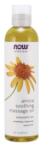 Arnica Soothing Massage Oil - 237 ml. - NOW Foods