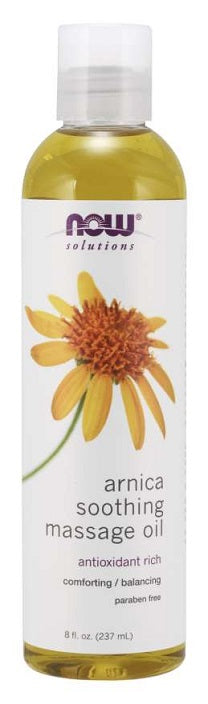 Arnica Soothing Massage Oil - 237 ml. - NOW Foods