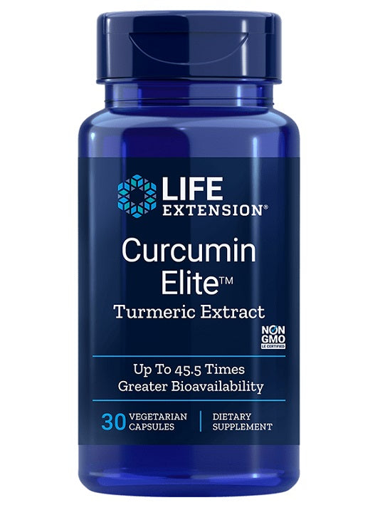 Curcumin Elite Turmeric Extract - 30 vcaps - Life Extension