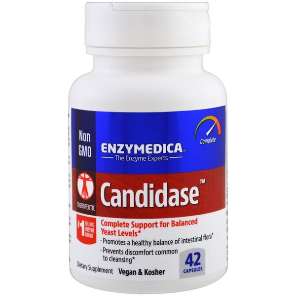 Candidase - 42 caps - Enzymedica