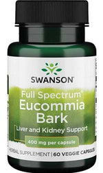 Full Spectrum Eucommia Bark, 400mg - 60 vcaps - Swanson