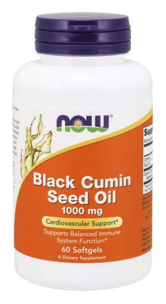 Black Cumin Seed Oil - 60 softgels - NOW Foods