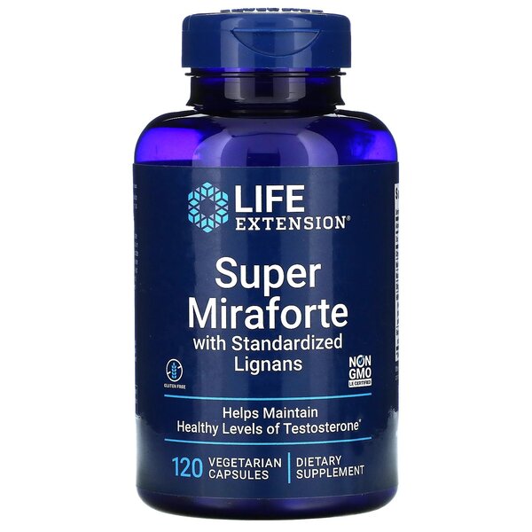 Super Miraforte with Standardized Lignans - 120 vcaps - Life Extension