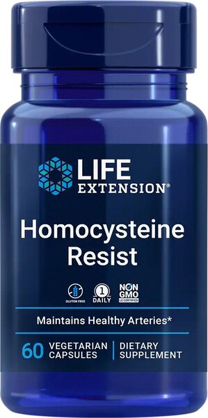 Homocysteine Resist - 60 vcaps - Life Extension