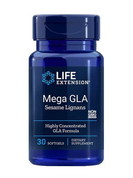 Mega GLA with Sesame Lignans - 30 softgels - Life Extension