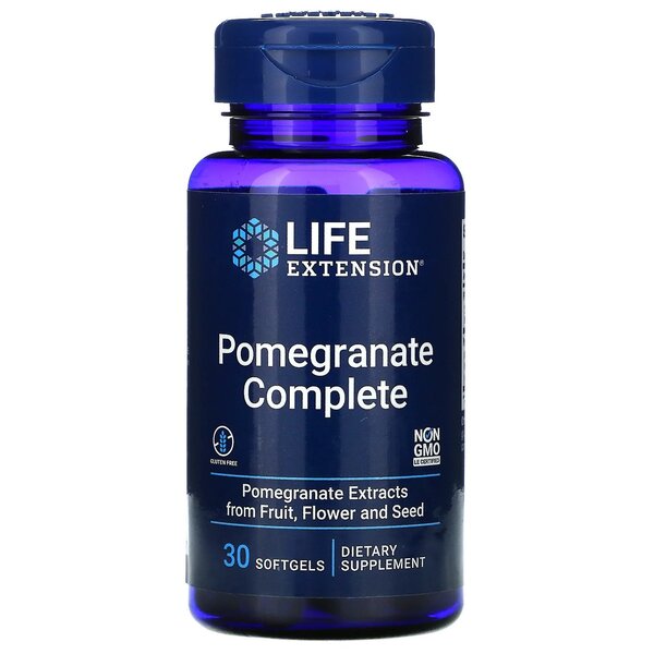 Pomegranate Complete - 30 softgels - Life Extension