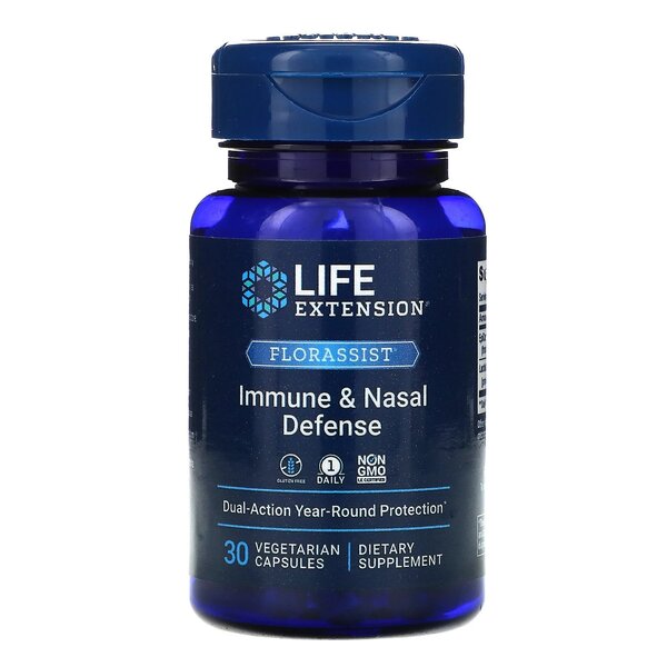 Florassist Immune & Nasal Defense - 30 vcaps - Life Extension