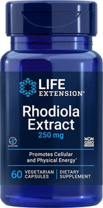 Rhodiola Extract, 250mg - 60 vcaps - Life Extension