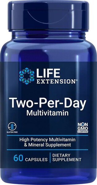 Two-Per-Day - 60 caps - Life Extension