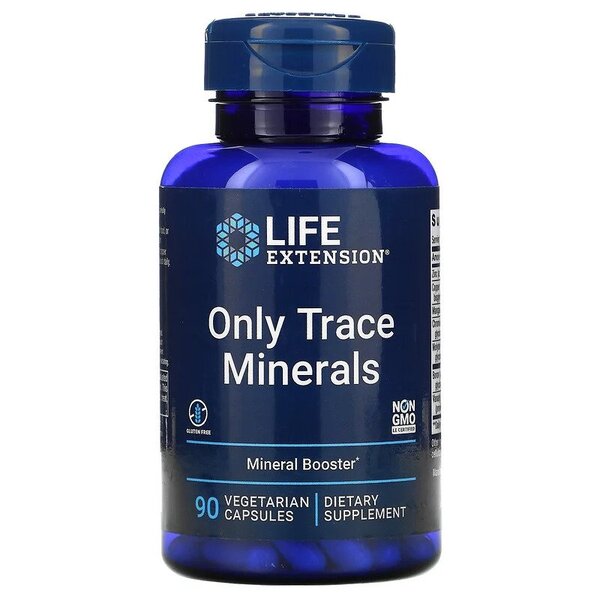 Only Trace Minerals - 90 vcaps - Life Extension
