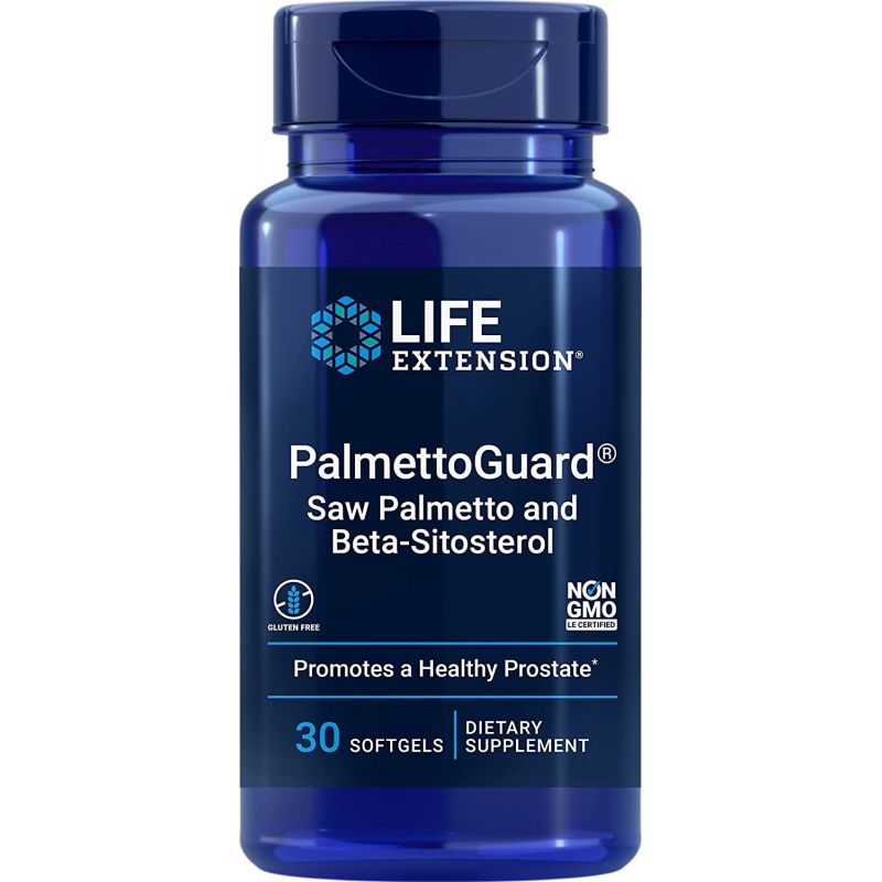 PalmettoGuard Saw Palmetto with Beta-Sitosterol - 30 softgels - Life Extension
