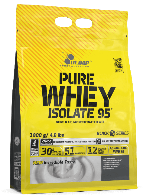 Pure Whey Isolate 95, Vanilla Ice Cream - 1800 grams - Olimp Nutrition