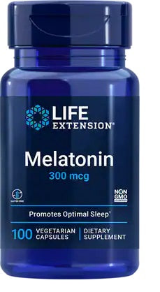 Melatonin, 300mcg - 100 vcaps - Life Extension