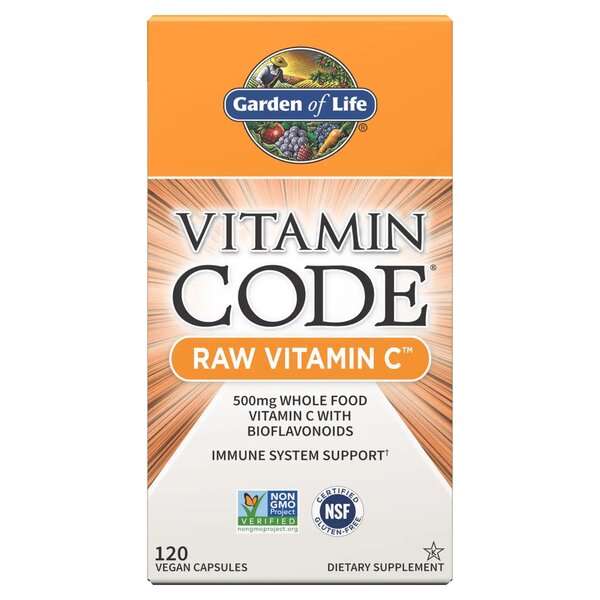 Vitamin Code Raw Vitamin C - 120 vegan caps - Garden of Life