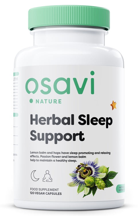 Herbal Sleep Support (Melatonin Free) - 120 vegan caps - Osavi