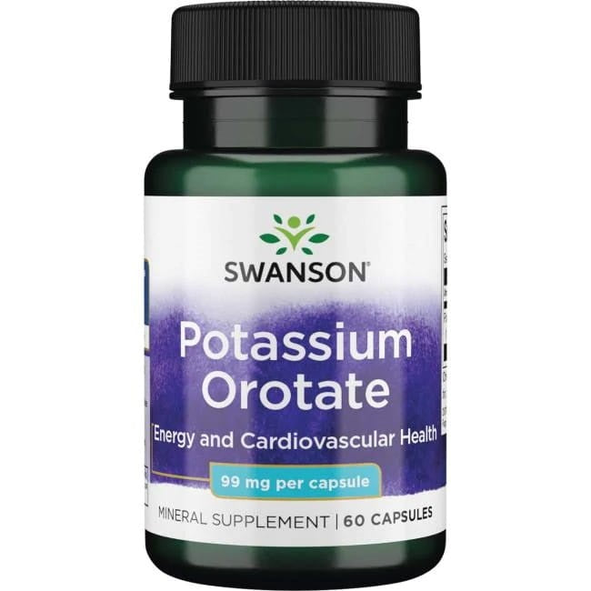 Potassium Orotate, 99mg - 60 caps - Swanson