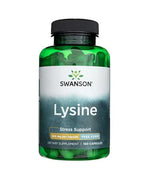 Lysine, 500mg Free-Form - 100 caps - Swanson