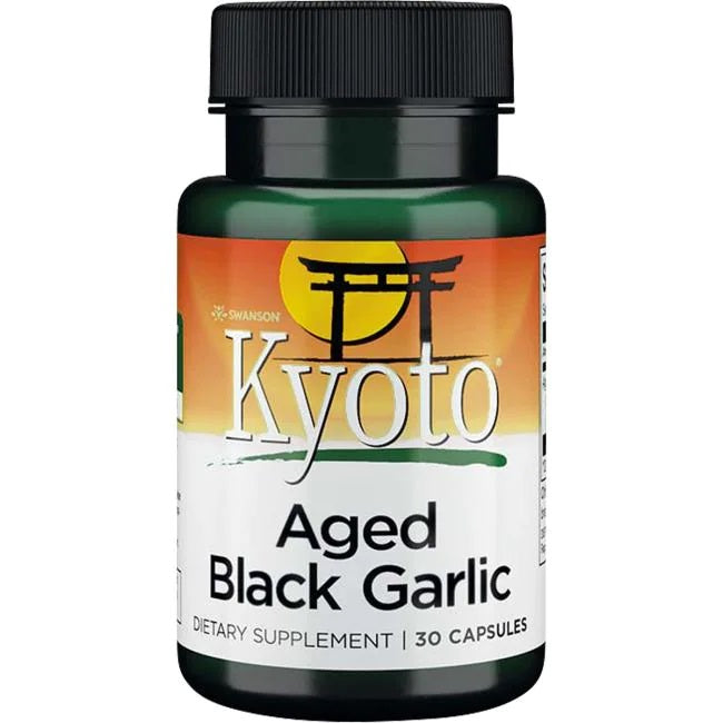 Aged Black Garlic - 30 caps - Swanson
