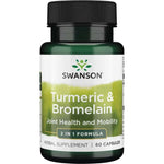 Turmeric & Bromelain - 60 caps - Swanson