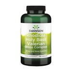Rhodiola Holy Basil Valerian Stress Complex - 180 caps - Swanson
