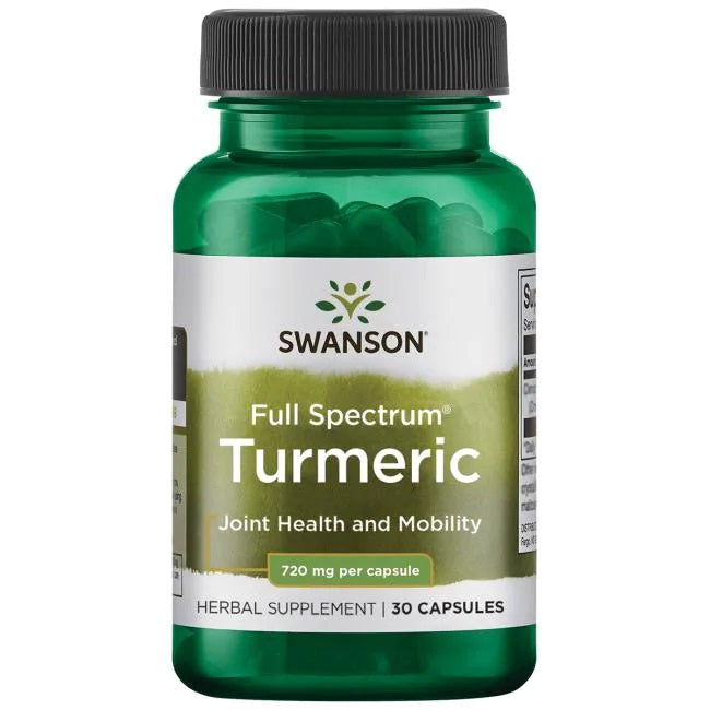 Full Spectrum Turmeric, 720mg - 30 caps - Swanson