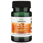 P-5-P (Pyridoxal-5-Phosphate) Coenzymated Vitamin B6, 20mg - 60 caps - Swanson