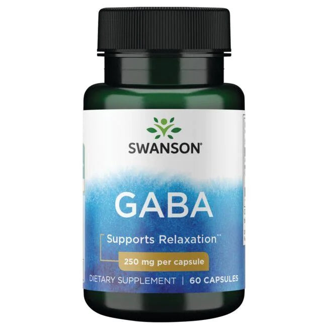 GABA, 250mg - 60 caps - Swanson