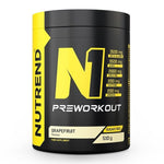 N1 Pre-Workout, Grapefruit - 510 grams - Nutrend