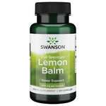 Full Spectrum Lemon Balm, 500mg - 60 caps - Swanson
