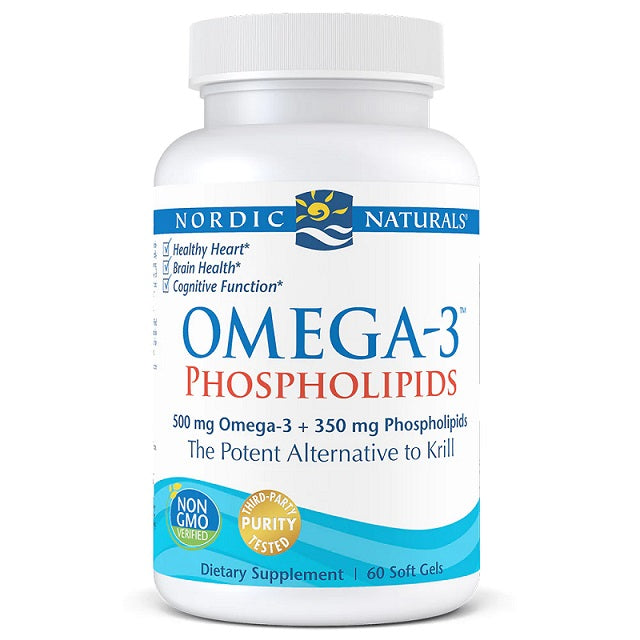 Omega-3 Phospholipids, 500mg - 60 softgels - Nordic Naturals