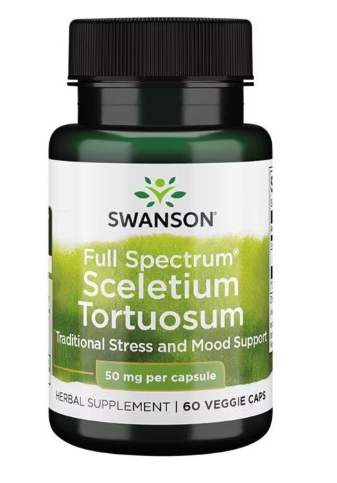 Full Spectrum Sceletium Tortuosum, 50mg - 60 vcaps - Swanson