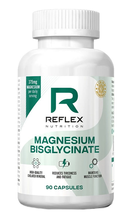 Magnesium Bisglycinate - 90 caps - Reflex Nutrition
