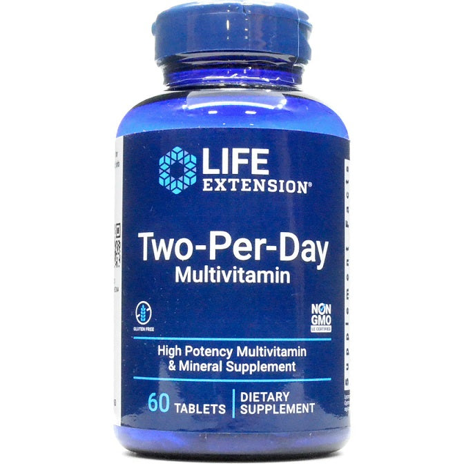 Two-Per-Day - 60 tablets - Life Extension