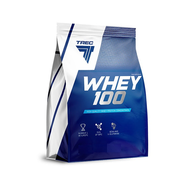 Whey 100 (Bag), Double Chocolate - 2275 grams - Trec Nutrition