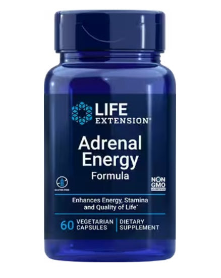 Adrenal Energy Formula - 60 vcaps - Life Extension