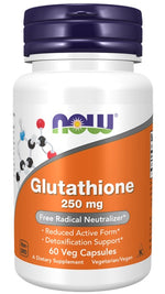 Glutathione, 250mg - 60 vcaps - NOW Foods