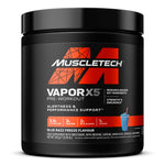 Vapor X5 Pre-Workout, Blue Razz Freeze - 252 grams - MuscleTech