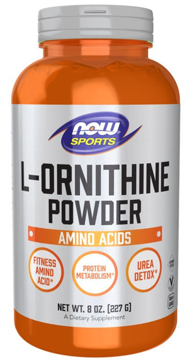 L-Ornithine, Powder - 227 grams - NOW Foods