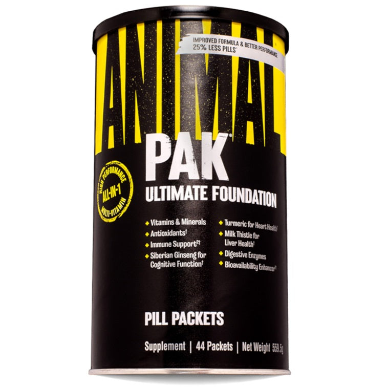 Animal Pak, Packs - 44 packs - Animal
