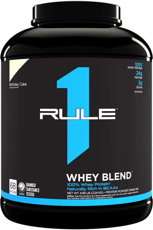 R1 Whey Blend, Birthday Cake - 2240 grams - Rule One