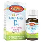 Baby's Super Daily D3, 400 IU - 2.54 ml. - Carlson Labs