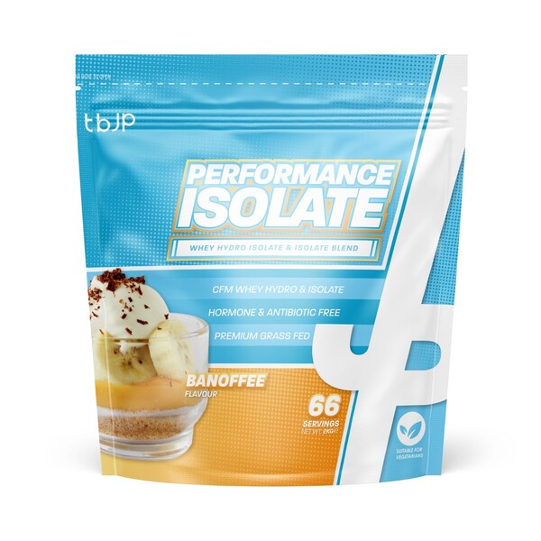 Performance Isolate, Banoffee - 2000 grams - Trained by JP