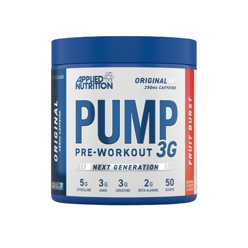 Pump 3G Pre-Workout, Fruit Burst - 375 grams - Applied Nutrition