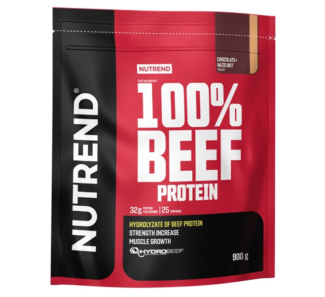 100% Beef Protein, Chocolate Hazelnut - 900 grams - Nutrend