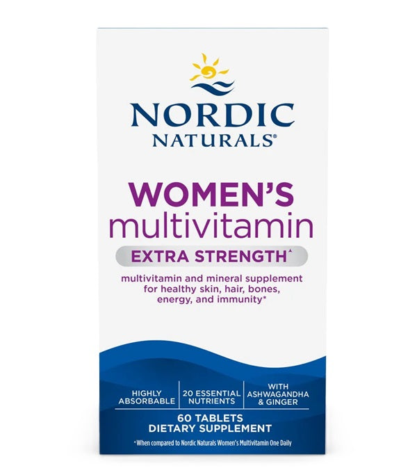 Women's Multivitamin Extra Strength - 60 tablets - Nordic Naturals