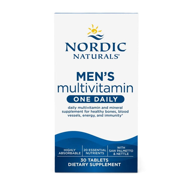 Men's Multivitamin One Daily - 30 tablets - Nordic Naturals