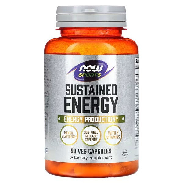 Sustained Energy - 90 vcaps - NOW Foods