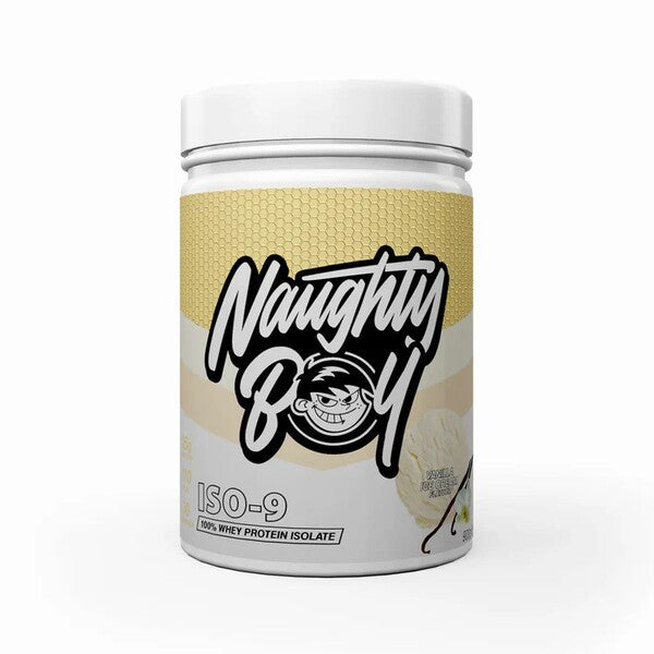 Iso-9, Vanilla Ice Cream - 900 grams - Naughty Boy
