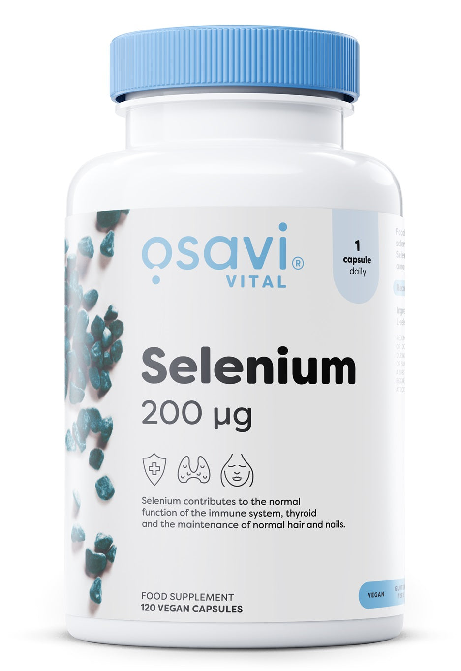 Selenium, 200mcg - 120 vegan caps - Osavi