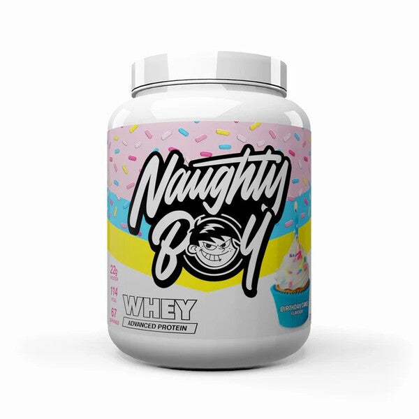 Advanced Whey, Birthday Cake - 2010 grams - Naughty Boy
